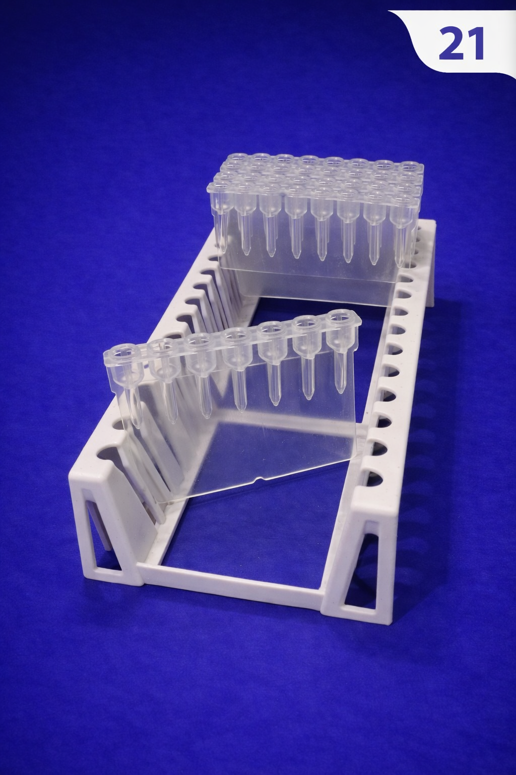 8 Needle Gel Card with Stand