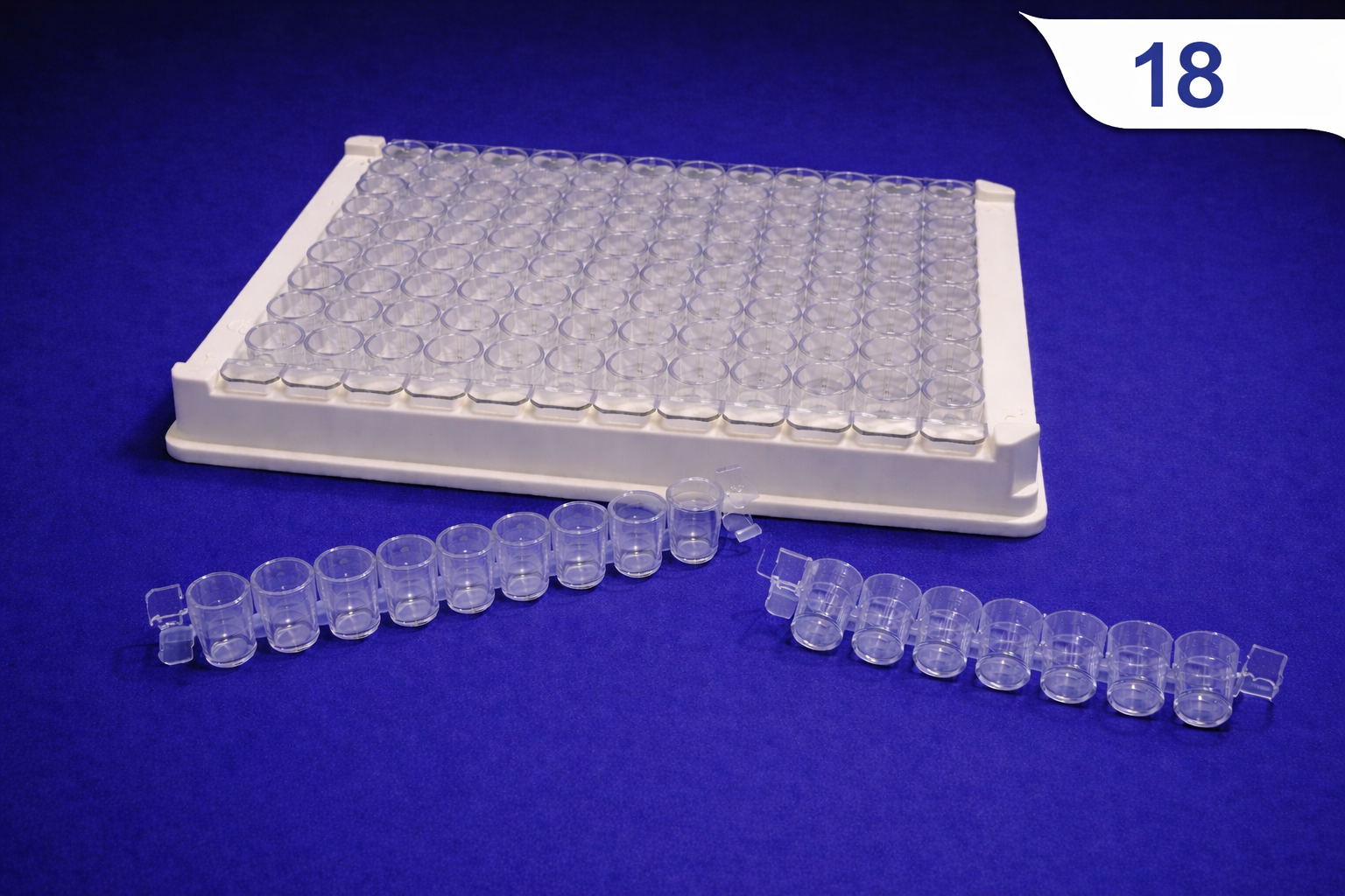 96 Well ELISA Strip Plate