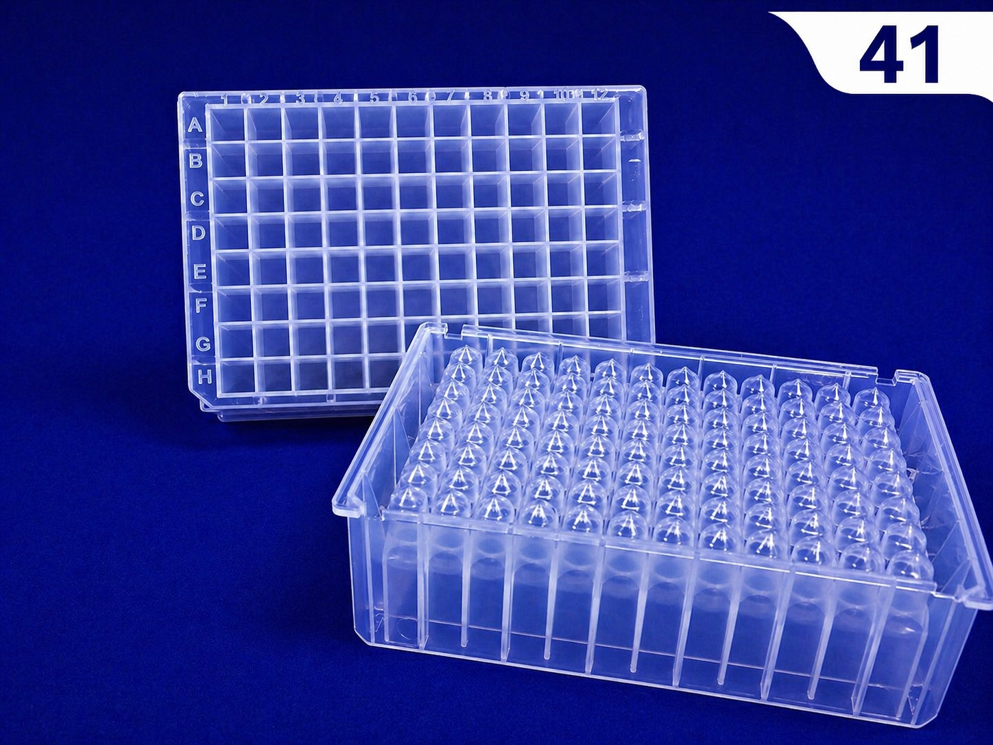 Deep 96 Well V Profile Storage Plate
