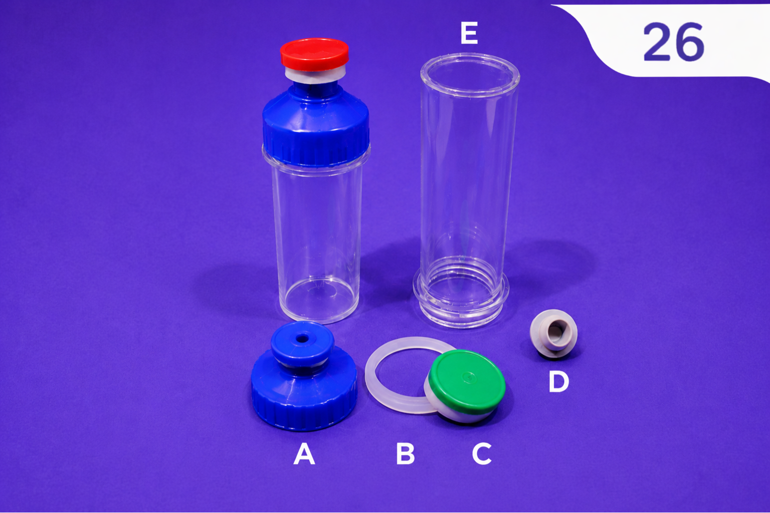 PP Diagnostic Vial and Cap Collection